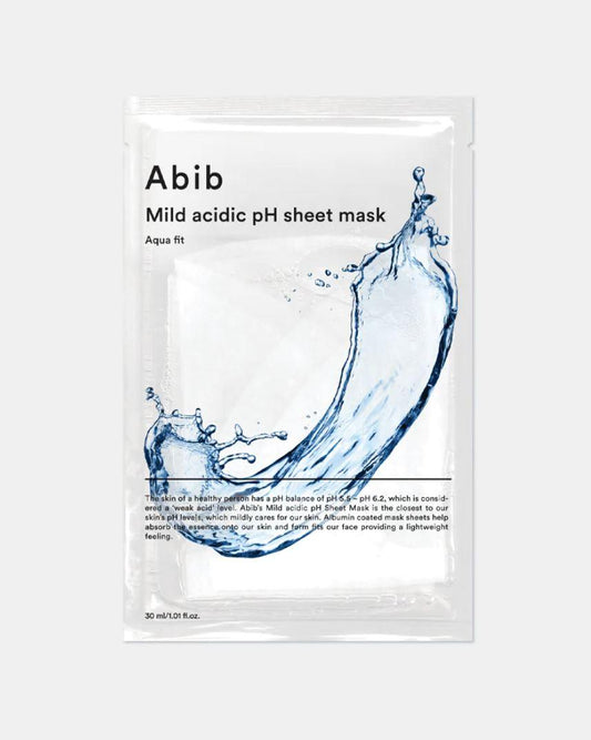 ABIB Mild AcidicpH Sheet Mask - Aqua fit - Social K Beauty