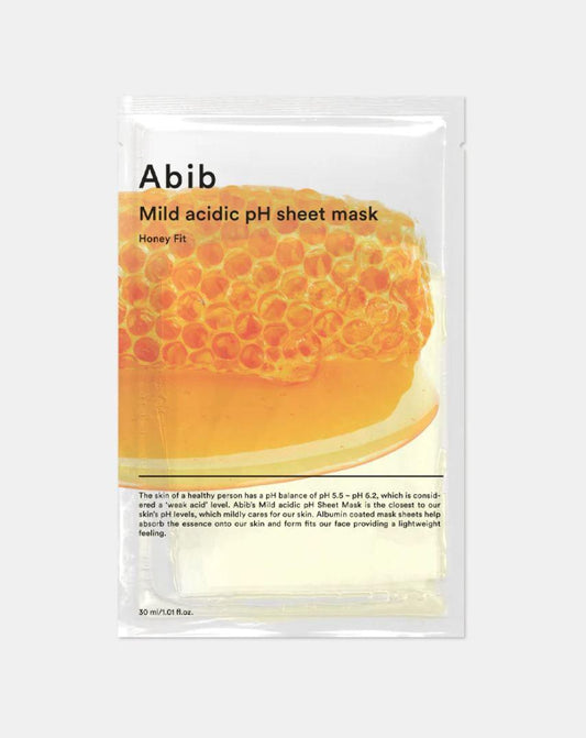 ABIB Mild AcidicpH Sheet Mask - Honey Fit - Social K Beauty
