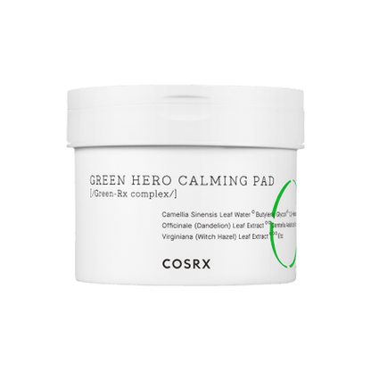 CORSX One Step Green Hero Calming Pad 90 Pads - Social K Beauty
